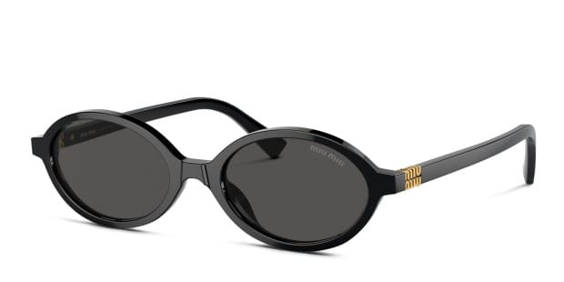 Miu Miu MU04ZS Shiny Black Prescription Sunglasses