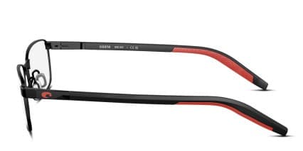 Costa Del Mar 6A3016 Brd 320 Black, Red glasses - Black / Red - Side View