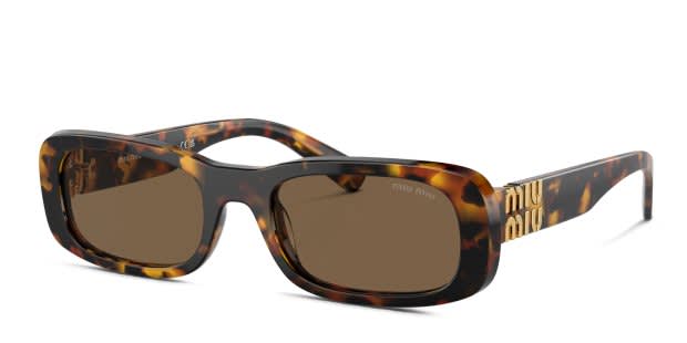Miu Miu MU08ZS bronze , tortoise frame with dark brown lenses