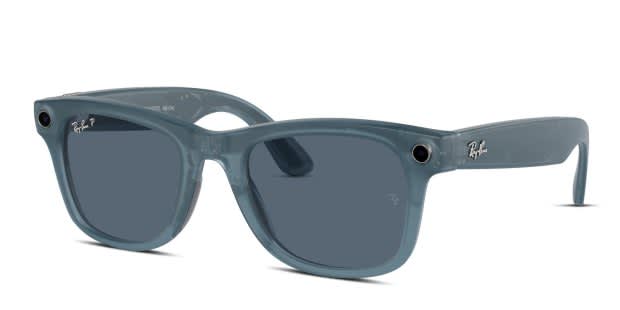 Ray-Ban Meta Smart Glasses RW4008 Wayfarer Blue Sunglasses Online
