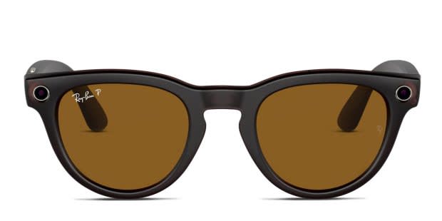 Ray-Ban Meta Smart Glasses RW4009 Headliner Black, Brown