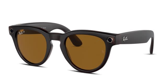 Ray-Ban Meta Smart Glasses RW4009 Headliner Black, Brown Sunglasses Online