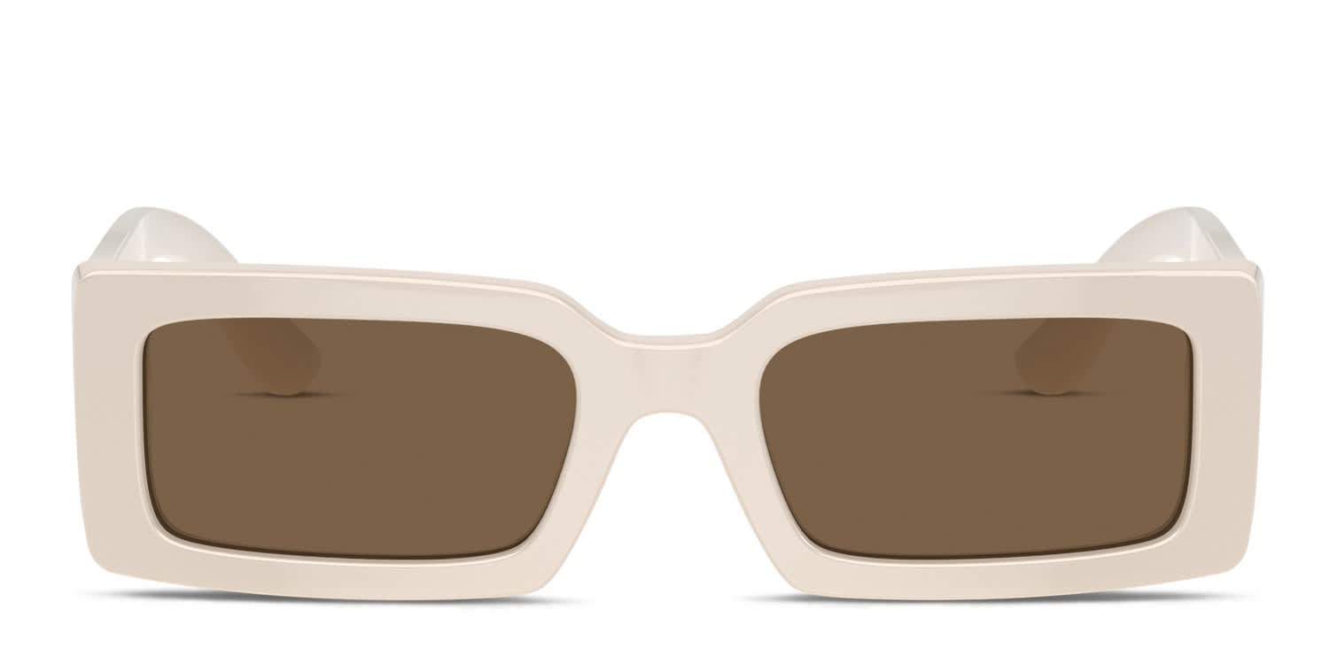 Dolce & Gabbana DG4416 Beige glasses - Beige / Brown - Frontal View