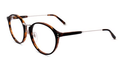 Retrosuperfuture Numero 43 Tortoise glasses - Tortoise - Angle View