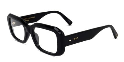 Retrosuperfuture Numero 96 Black glasses - Black - Angle View