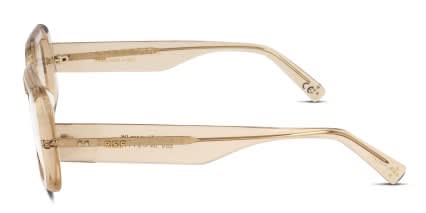 Retrosuperfuture Numero 96 Beige glasses - Beige - Side View