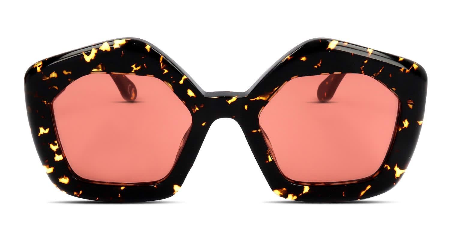 Marni x Retrosuperfuture Laughing Waters Tortoise, Red Sunglasses