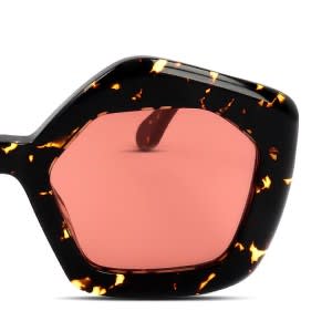 Marni x Retrosuperfuture Laughing Waters Tortoise, Red Sunglasses 