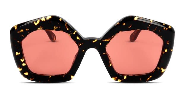 Marni x Retrosuperfuture Laughing Waters Tortoise, Red Sunglasses