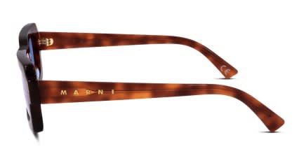 Marni x Retrosuperfuture Lake Vostok Tortoise glasses - Tortoise - Side View