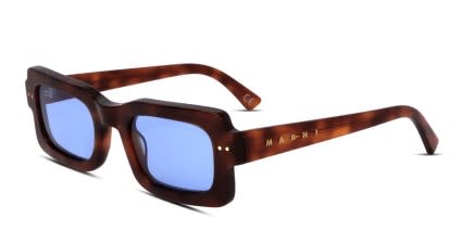 Marni x Retrosuperfuture Lake Vostok Tortoise glasses - Tortoise - Angle View