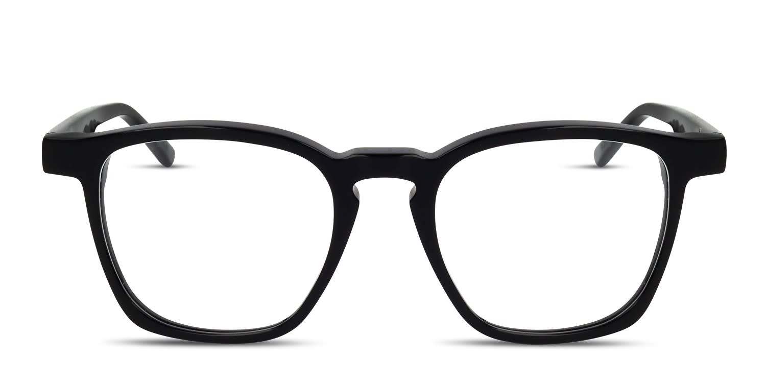 Retrosuperfuture Unico Black glasses - Black - Frontal View