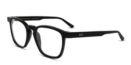 Retrosuperfuture Unico Black glasses - Black - Angle View