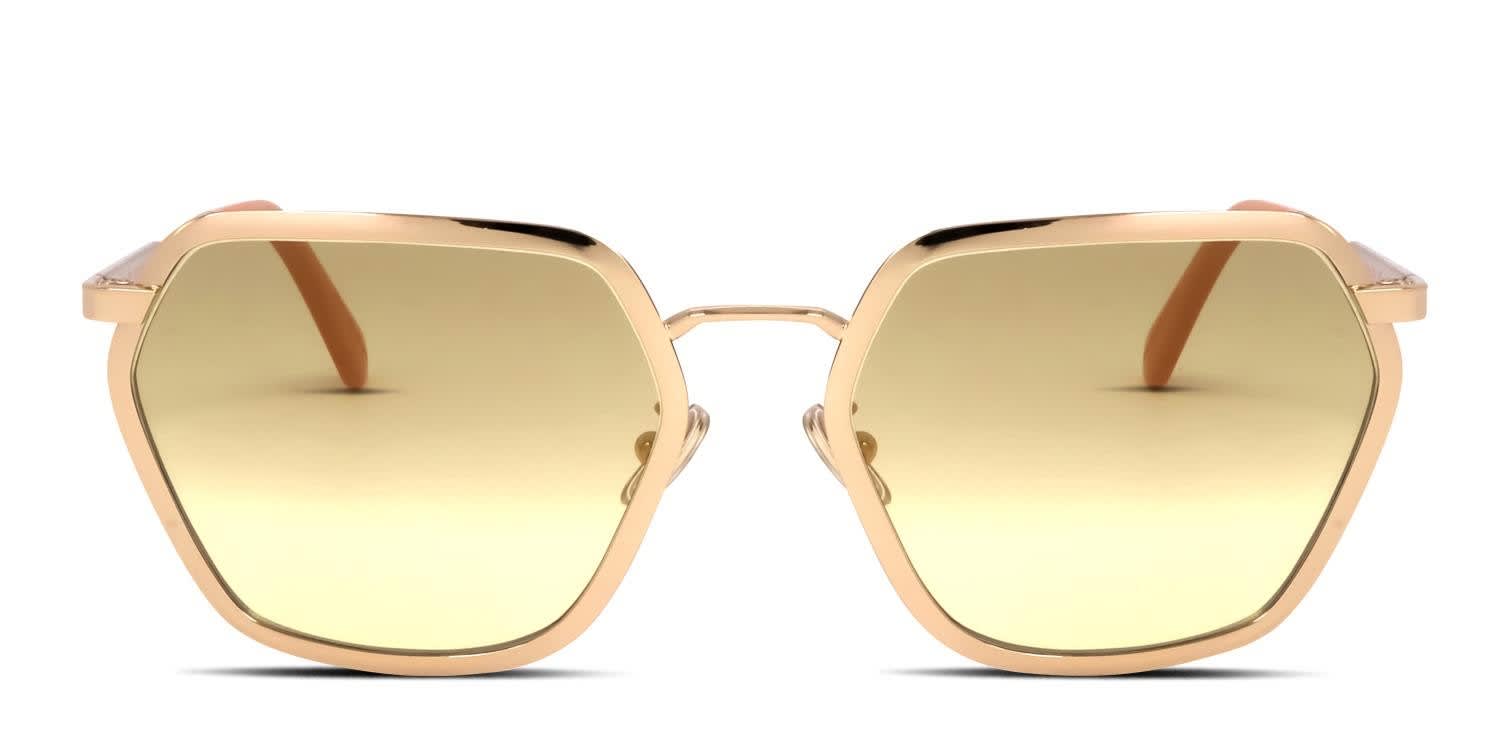 Marni x Retrosuperfuture Great Noligwa Mine Gold glasses - Gold - Frontal View
