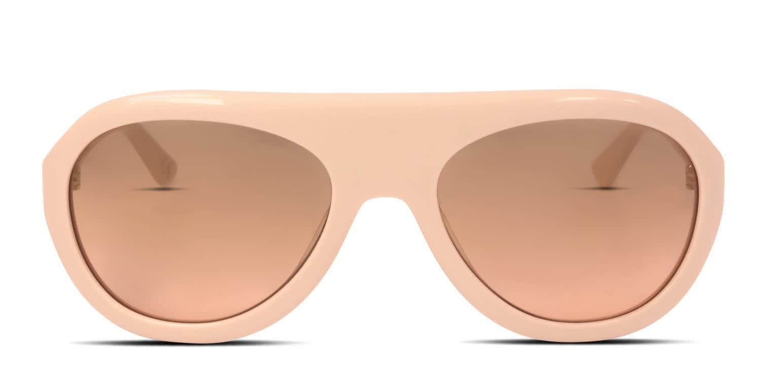 Marni x Retrosuperfuture Mount Toc Beige glasses - Beige - Frontal View