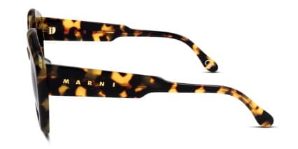 Marni x Retrosuperfuture Laughing Waters Tortoise glasses - Tortoise - Side View