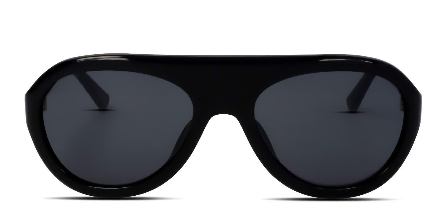 Marni x Retrosuperfuture Mount Toc Shiny Black glasses - Shiny Black - Frontal View