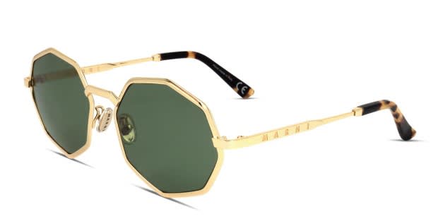 Marni x Retrosuperfuture Pulpit Rock Gold Sunglasses Online