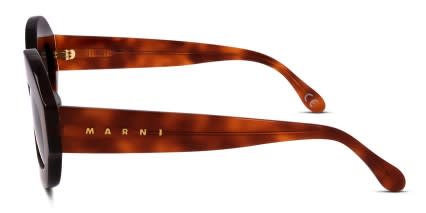 Marni x Retrosuperfuture Ik Kil Cenote Tortoise glasses - Tortoise - Side View