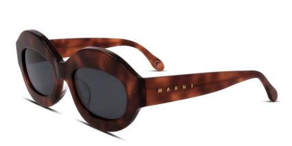 Marni x Retrosuperfuture Ik Kil Cenote Tortoise glasses - Tortoise - Angle View