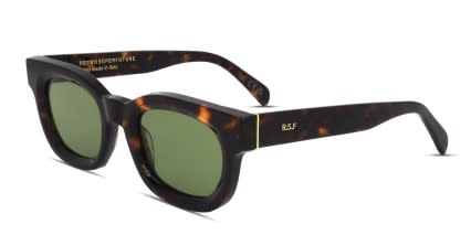 Retrosuperfuture Sempre Tortoise glasses - Tortoise - Angle View