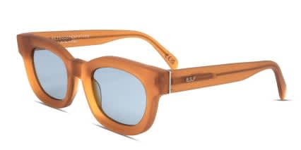 Retrosuperfuture Sempre Orange glasses - Orange - Angle View