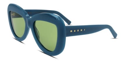 Marni x Retrosuperfuture Elephant Island Blue glasses - Blue - Angle View