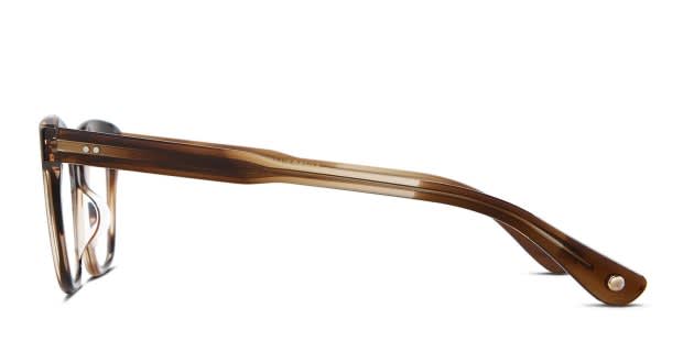 Garrett Leight El Rey Brown, Tortoise Prescription Eyeglasses