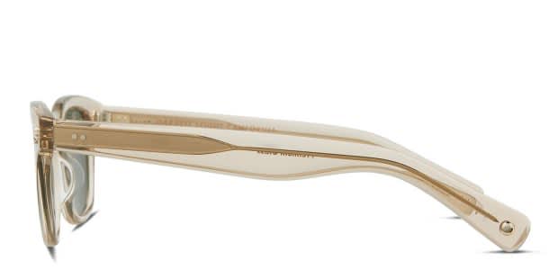 Garrett Leight Naples Sun Beige Prescription Sunglasses