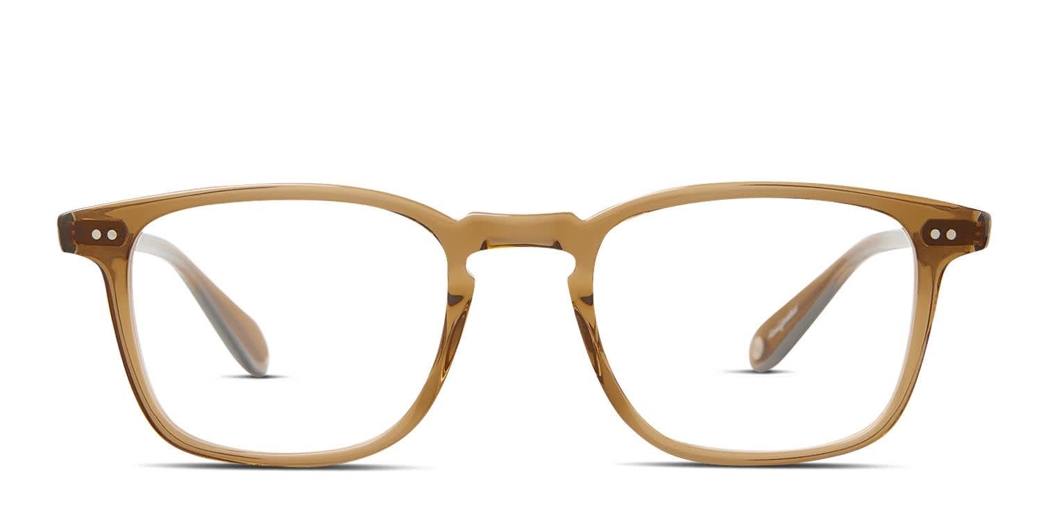 Garrett Leight Howland Brown glasses - Brown - Frontal View