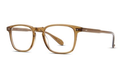 Garrett Leight Howland Brown glasses - Brown - Angle View