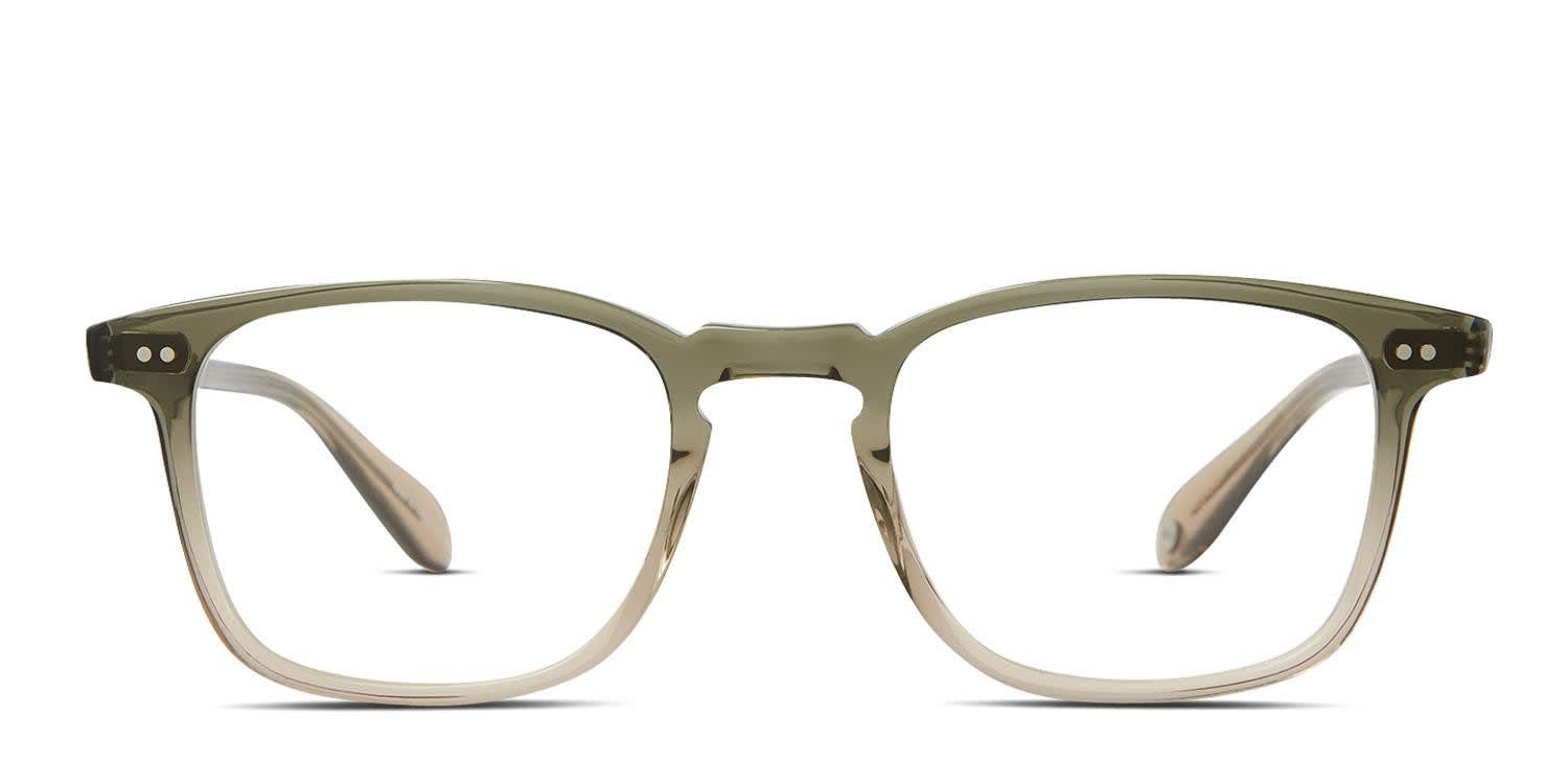 【オグレ】 Garrett Leight Howland Green, Clear Prescription Eyeglasses