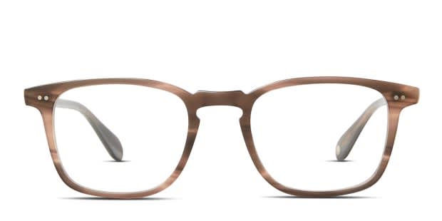 Garrett Leight Howland Tortoise, Brown Prescription Eyeglasses