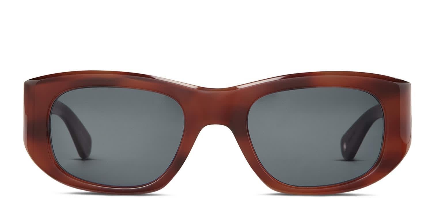 Garrett Leight Laguna Sun Brown, Tortoise glasses - Brown / Tortoise - Frontal View