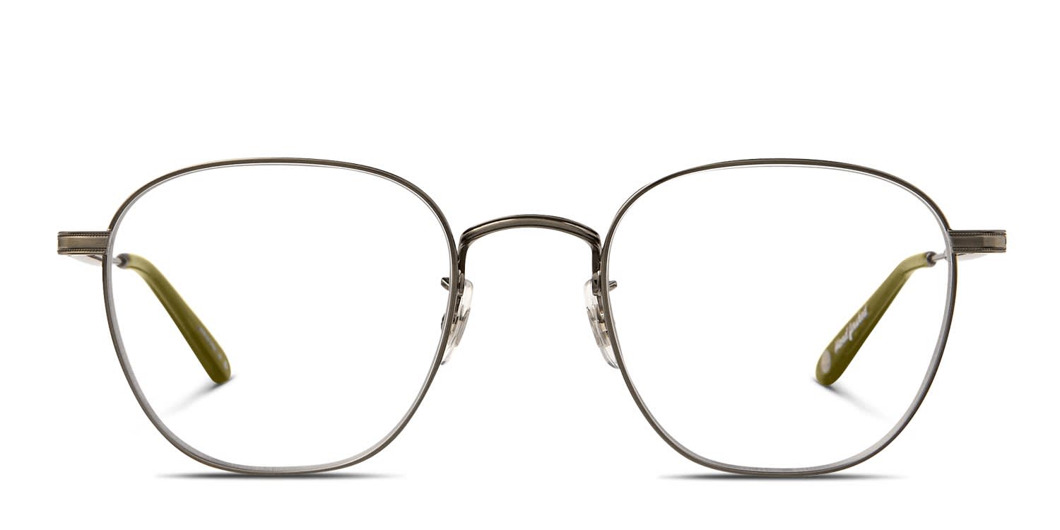 Garrett Leight Grant M Gunmetal glasses - Gunmetal - Frontal View