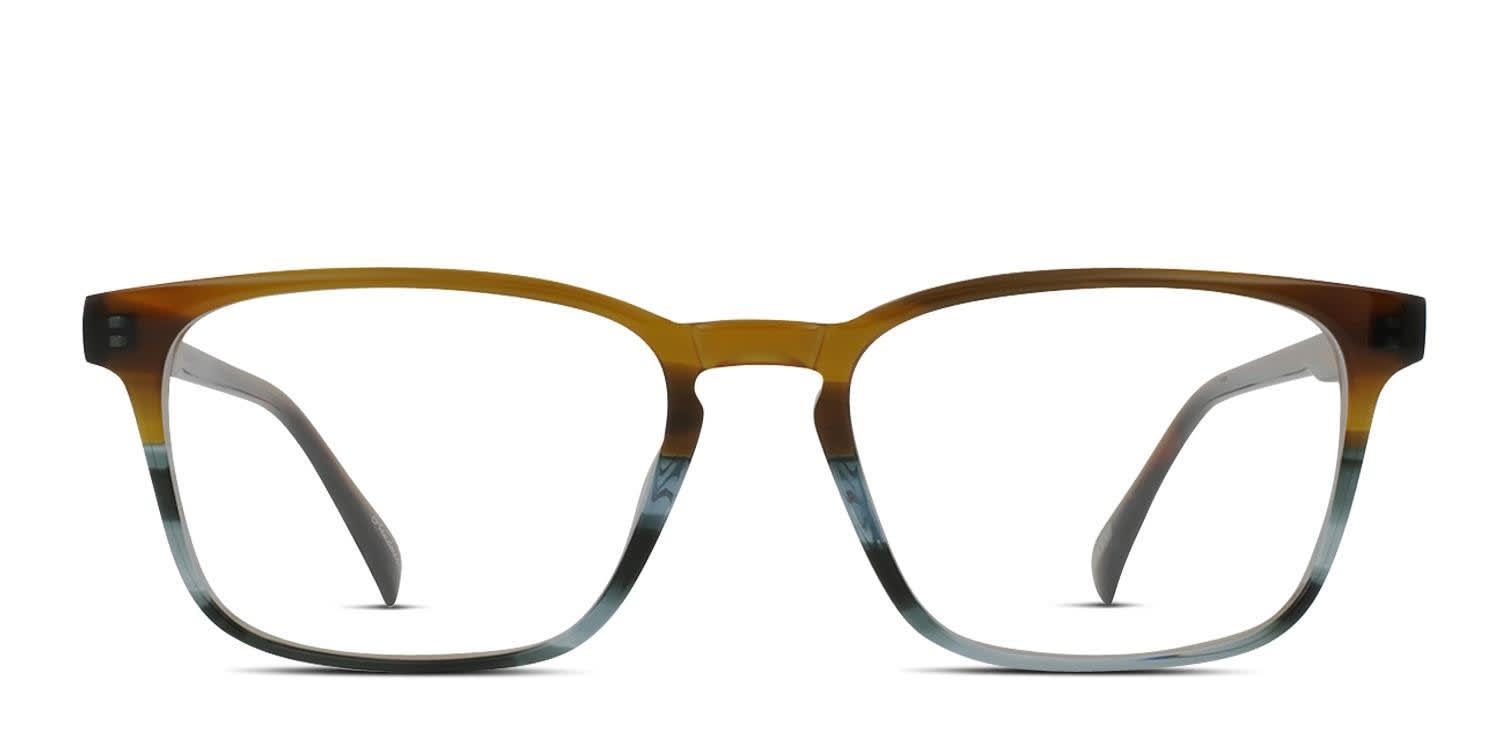 Ermenegildo Zegna EZ5136 Brown Eyeglasses | Includes FREE Rx Lenses
