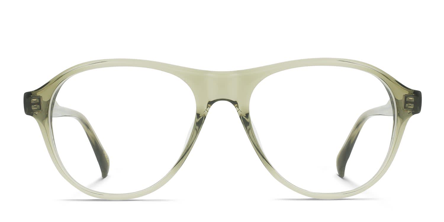 RAEN Talyn Green, Clear glasses - Green / Clear - Frontal View