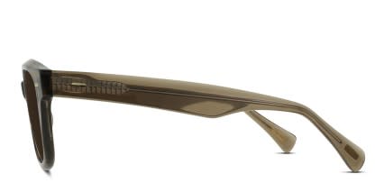 RAEN Carby Brown glasses - Brown - Side View