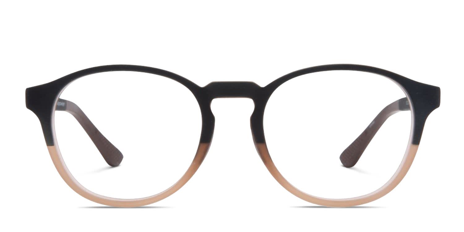 Muse Darian Black w/Clip-on Prescription Eyeglasses