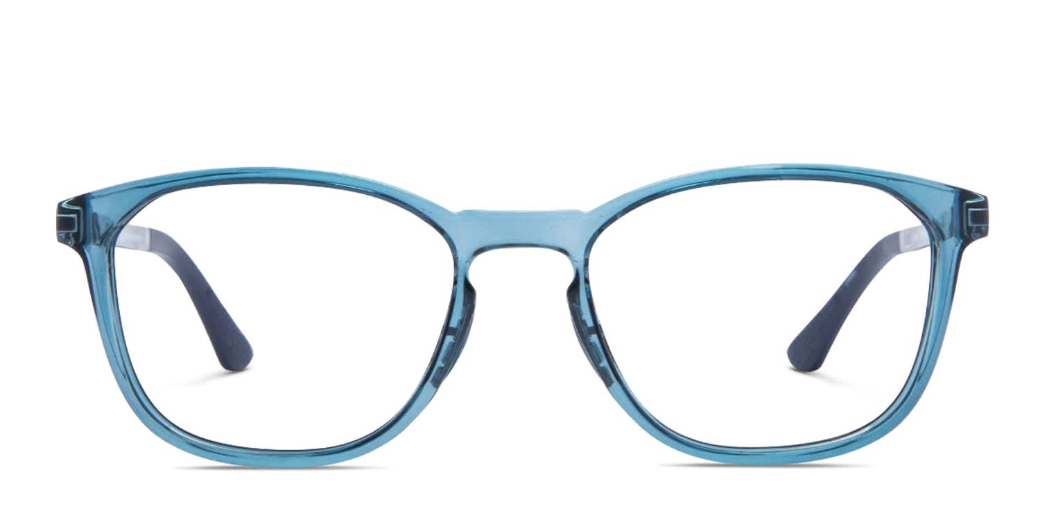 Oakley OY8009 Frogskins Xs Kids Blue, Clear Prescription Eyeglasses