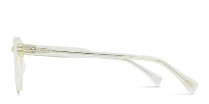 RAEN Odie Clear, Gold glasses - Clear / Gold - Side View