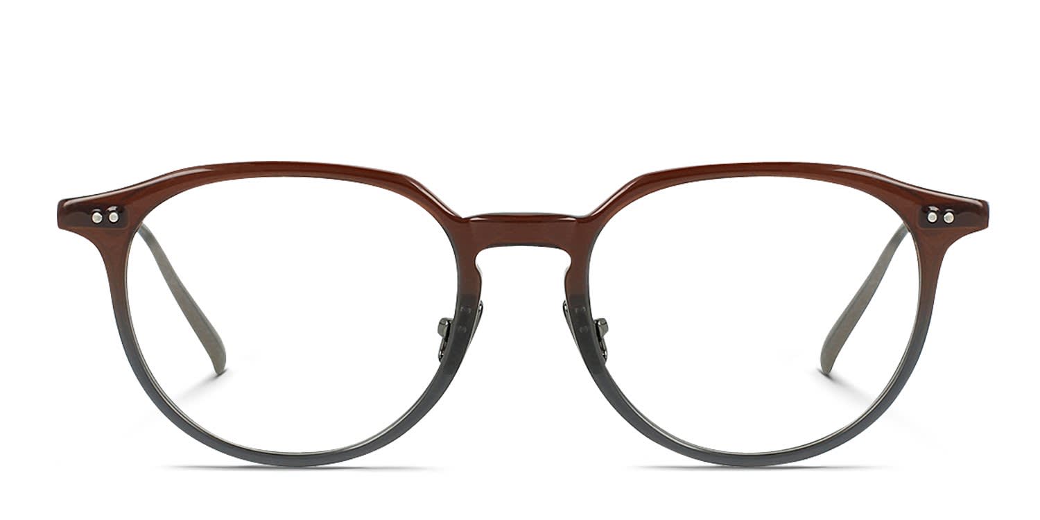 RAEN Reede Brown, Gray glasses - Brown / Gray - Frontal View