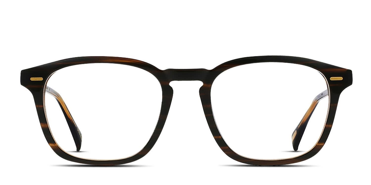 RAEN Copley Brown glasses - Brown - Frontal View