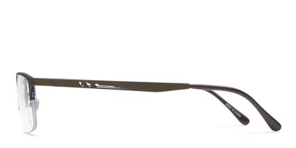 Dale Brown glasses - Brown - Side View