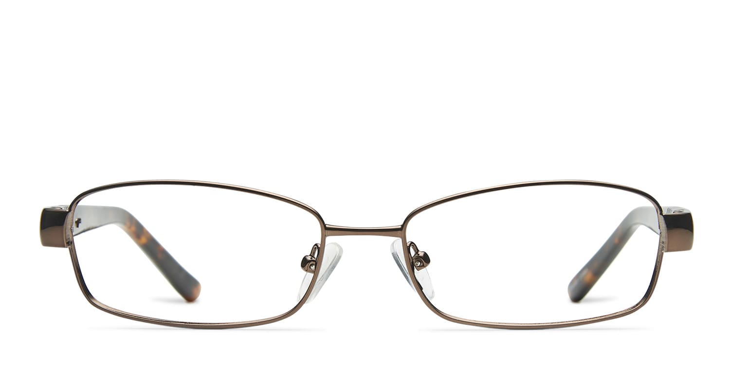 Darlene Brown w/Tortoise glasses - Brown / Tortoise - Frontal View