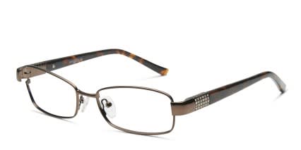 Darlene Brown w/Tortoise glasses - Brown / Tortoise - Angle View
