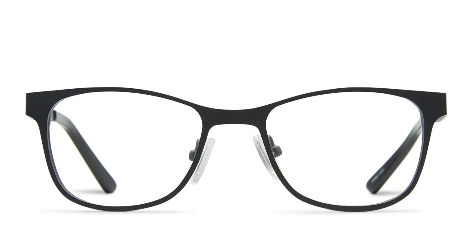 Lee Black w/Gray glasses - Black - Frontal View