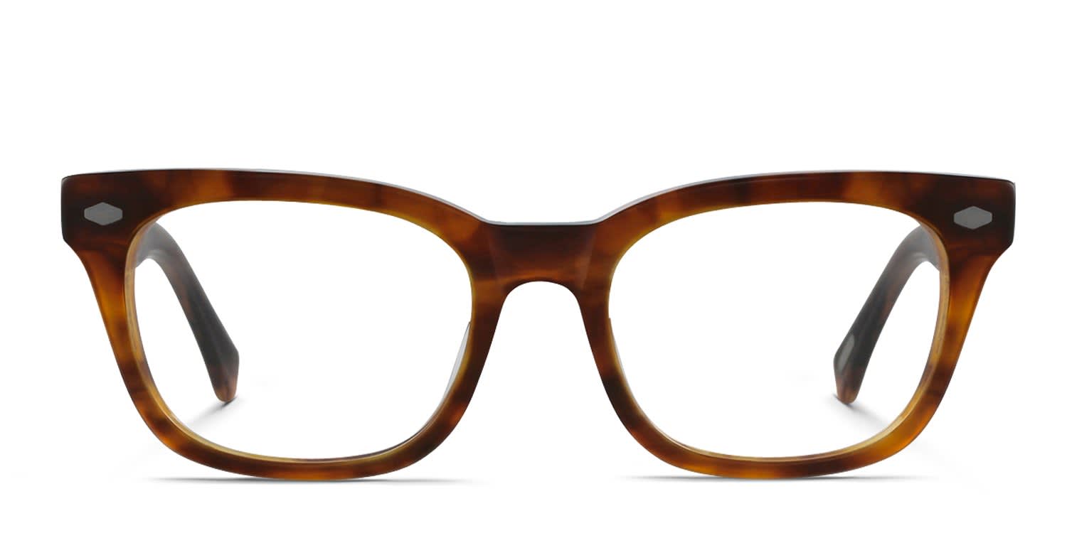 RAEN Cannon Tortoise, Orange glasses - Tortoise / Orange - Frontal View
