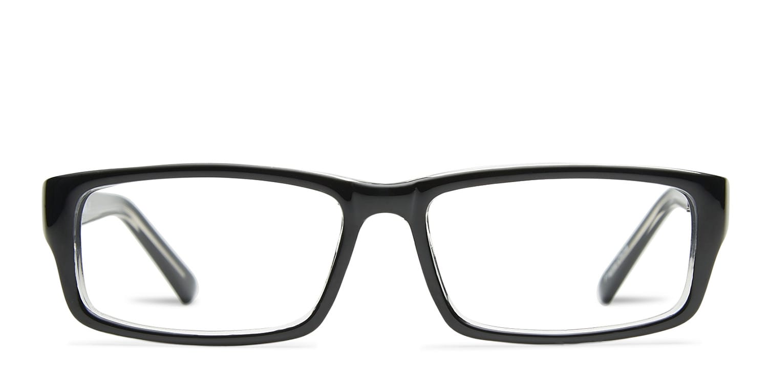 Bradley Black glasses - Black - Frontal View