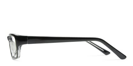 Bradley Black glasses - Black - Side View